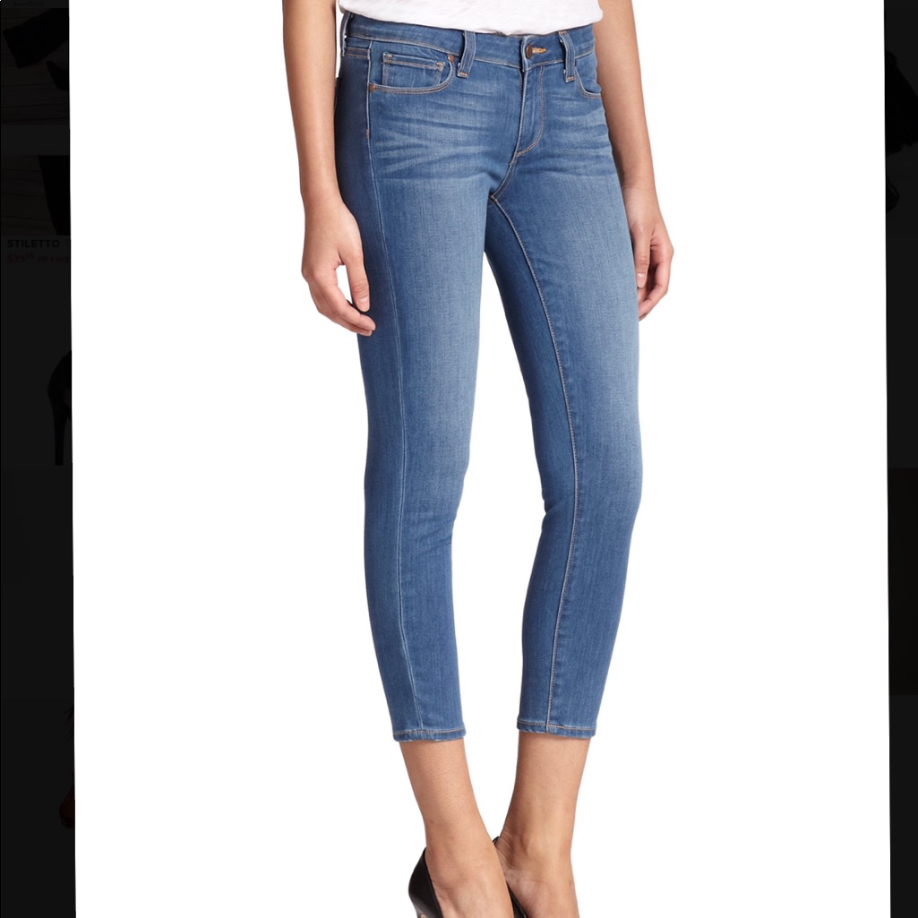 Paige I Verdugo Ankle Crop Skinny Jeans